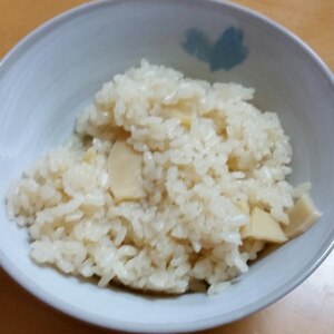 春の味♪タケノコごはん